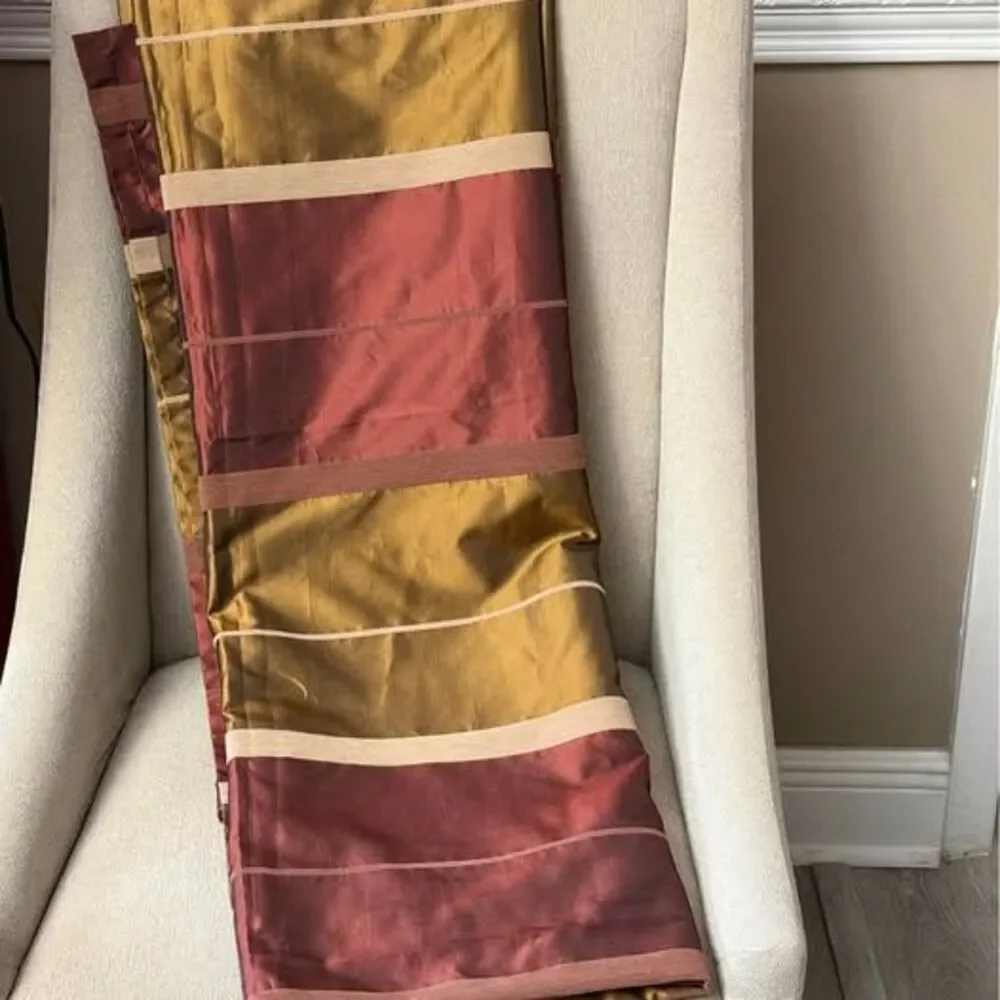 Striped Tab Top Curtain Panel 2 pcs 84”